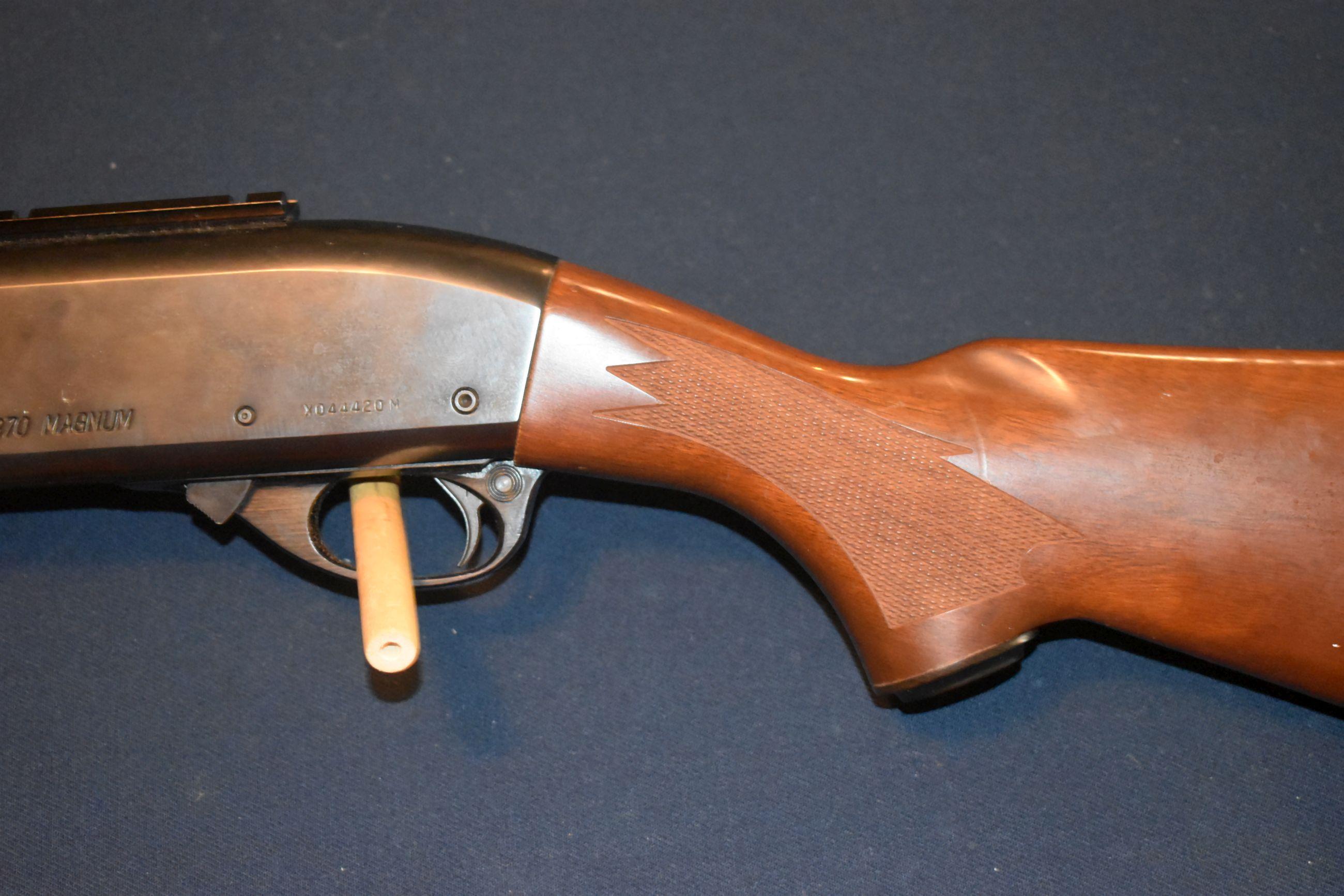 Remington Model 870 Magnum, Wingmaster Deer, 12 Gauge, 2 3/4'' Or 3'', Wooden Checkered Stock, Pump