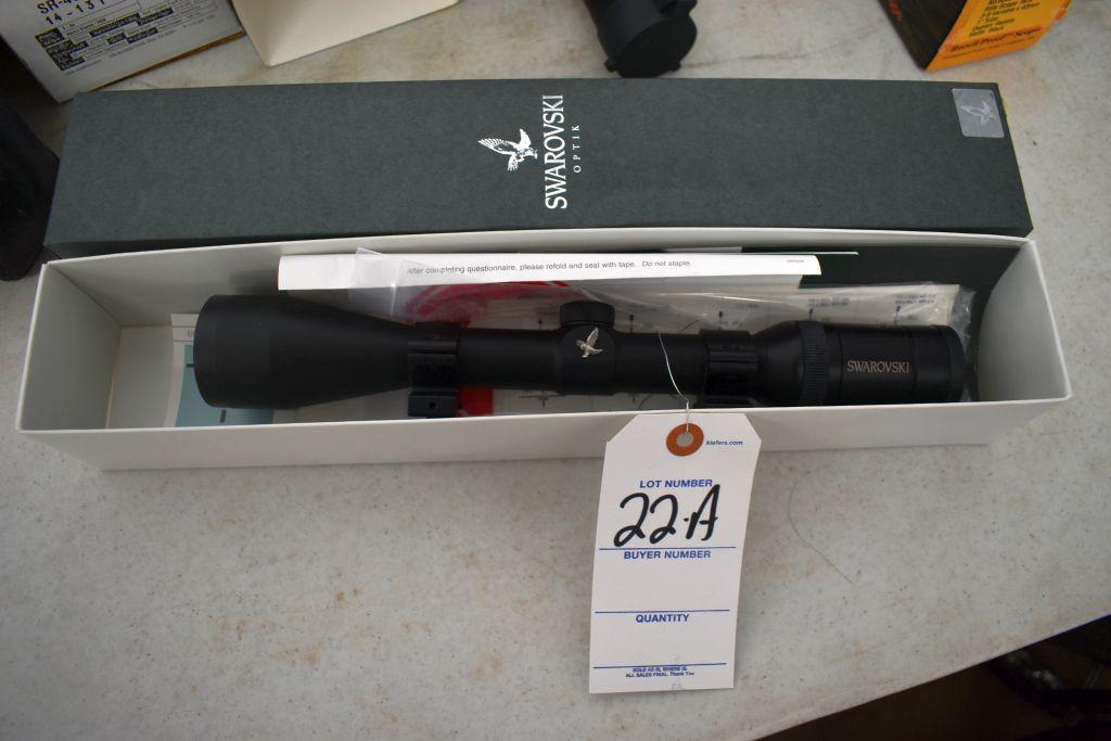 Swarovski Habicht 3-10x42 Scope  With Box, SN: MA7755388