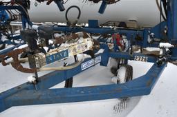 Blu-Jet LandWalker Anhydrous Tool Bar, 19 Shank, 47', Raven NH3 Cooler With Monitor, Walking Tandems