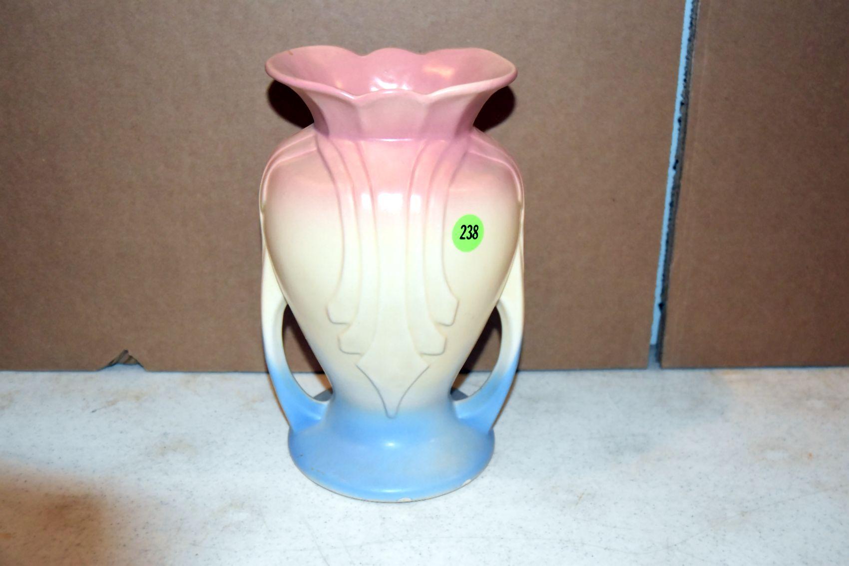 Hull Pottery Granada/ Mardi Gras Vase 49, 9"