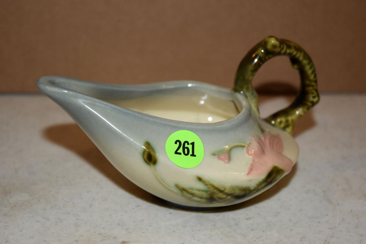 Hull Pottery Woodland Glazed Creamer W27