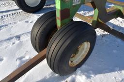 Notch 8BT Round Bale Mover Wagon, 12.5x15 Tires,