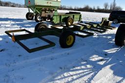 Notch 8BT Round Bale Mover Wagon, 12.5x15 Tires,