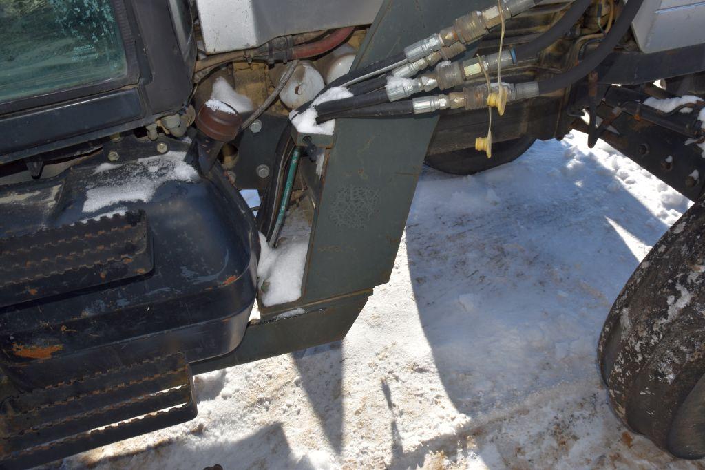 1992 White 6105 2WD Tractor With Agco 670 Loader Non-J