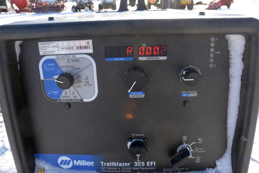 Miller Trailblazer 325EFI Welder/Generator, Profe