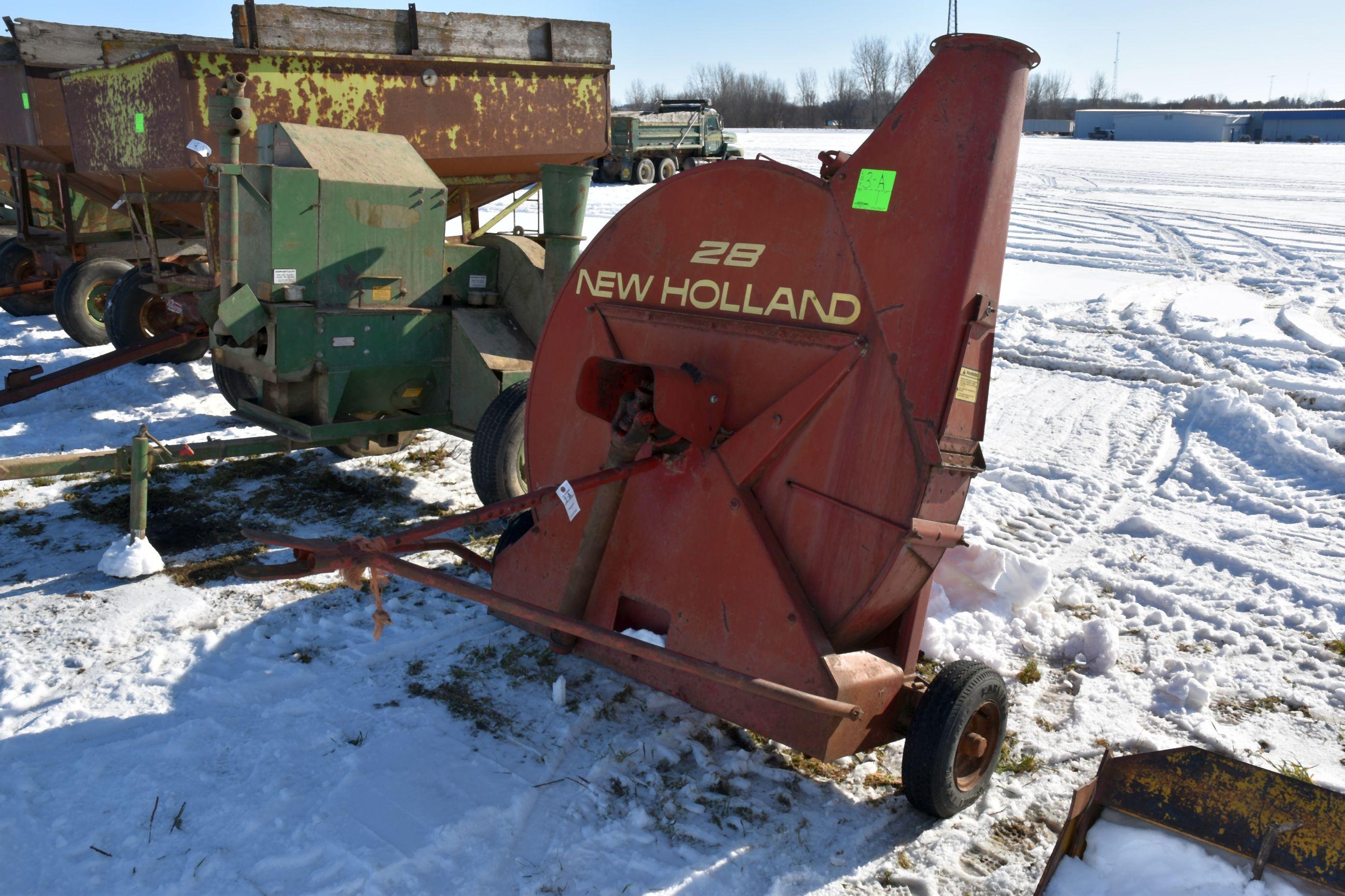 New Holland 28 Silage Blower, 540PTO, SN: 462112