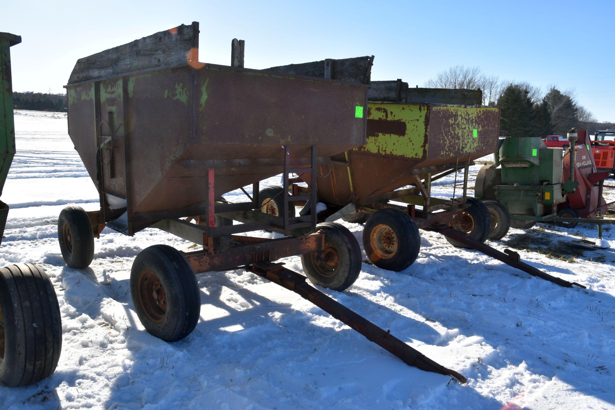 Gravity Flow Wagon With 9 Ton Running Gear