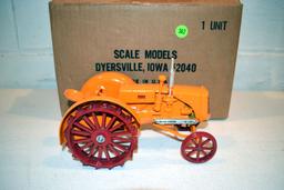 Scale Models Minneapolis Moline UTS Tractor On Steel, 1988 Limited Edition 572 Of 1500, With Shippin