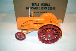 Scale Models Minneapolis Moline UTS Tractor On Steel, 1988 Limited Edition 572 Of 1500, With Shippin