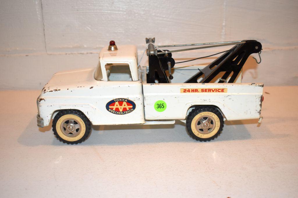 1960s Tonka AA 24 Hour Wrecker Truck, No Box