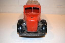 1950s Smitty Toys Smith Miller Custom Mack Logging Truck, No Box