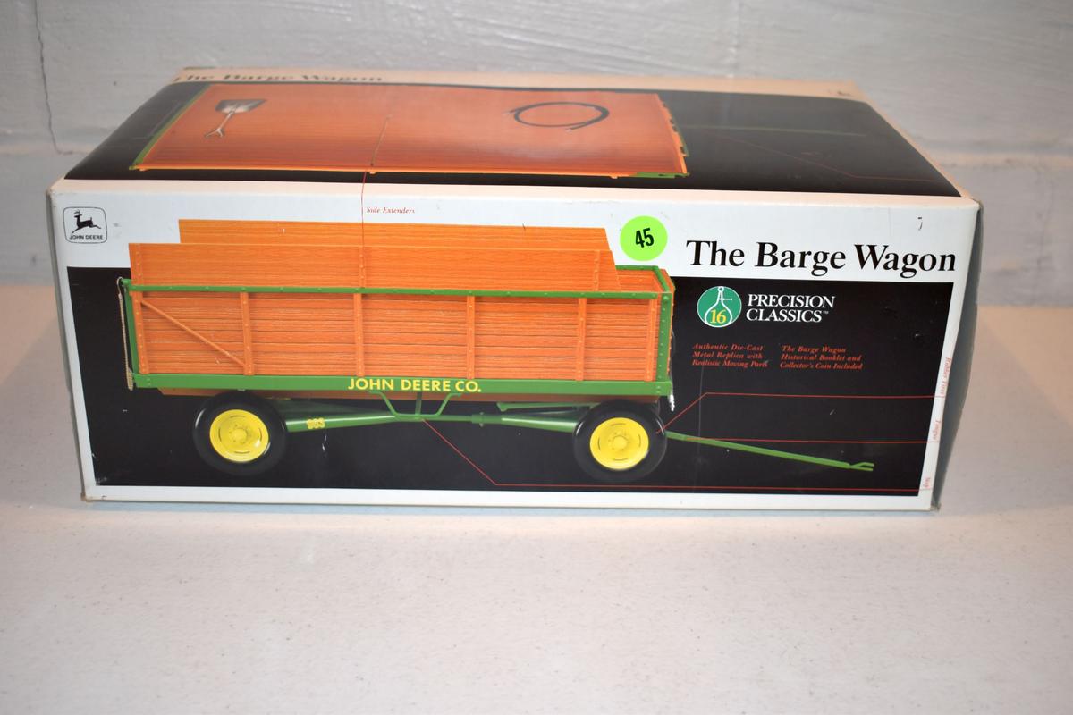 Ertl Precision Classics No.16 John Deere Barge Wagon, 1/16th Scale With Box