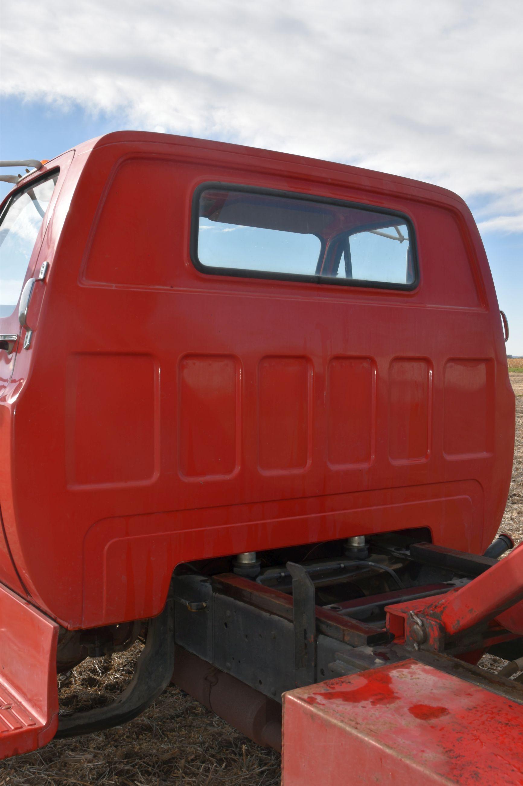 1974 GMC 6500 Super Custom Grain Truck with 10,257 Actual Miles, 366 Gas V8, 5 x 2 Speed, 9.00-20 Ti