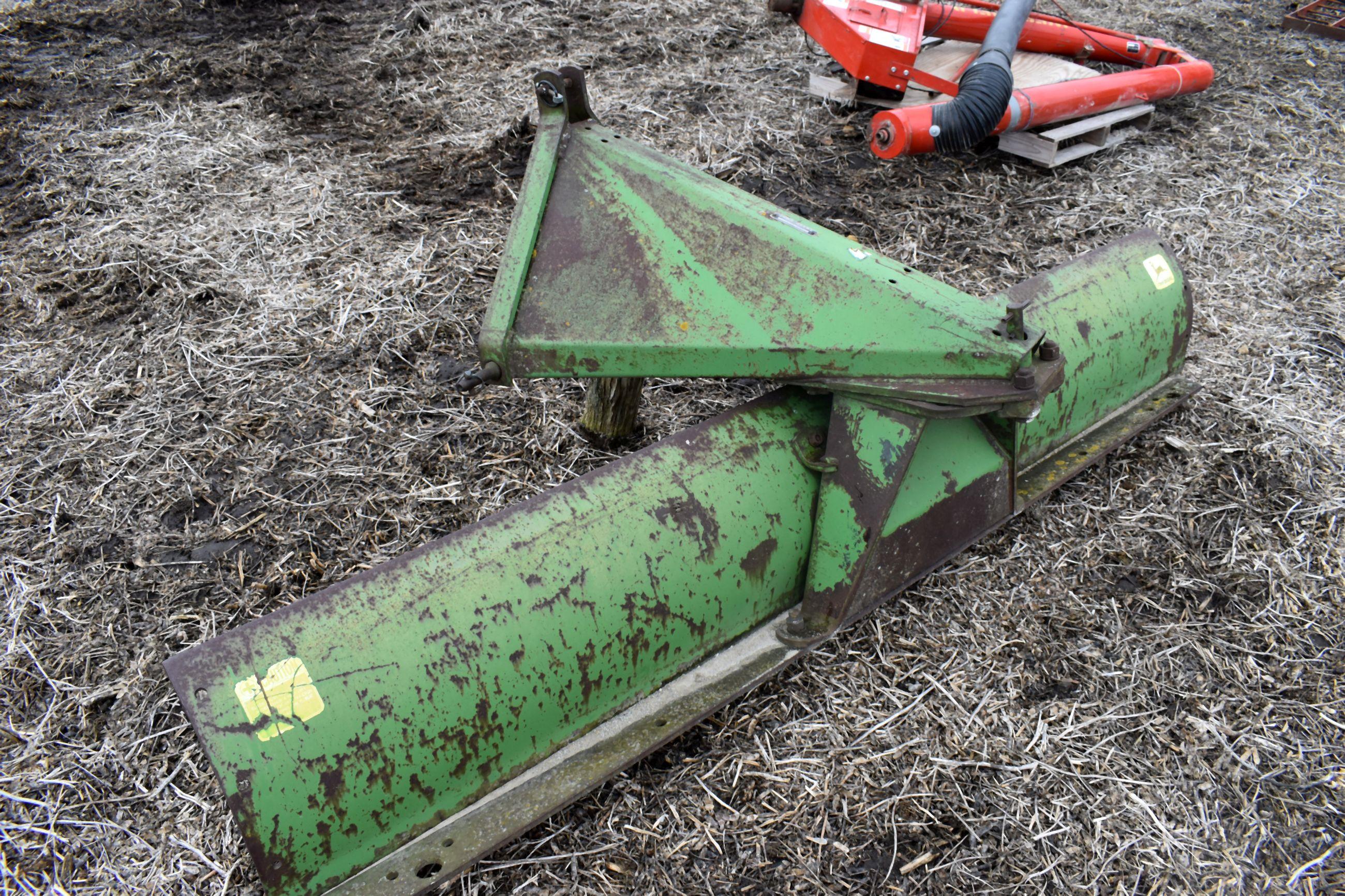 John Deere 78, 3pt, 8’ Back Blade