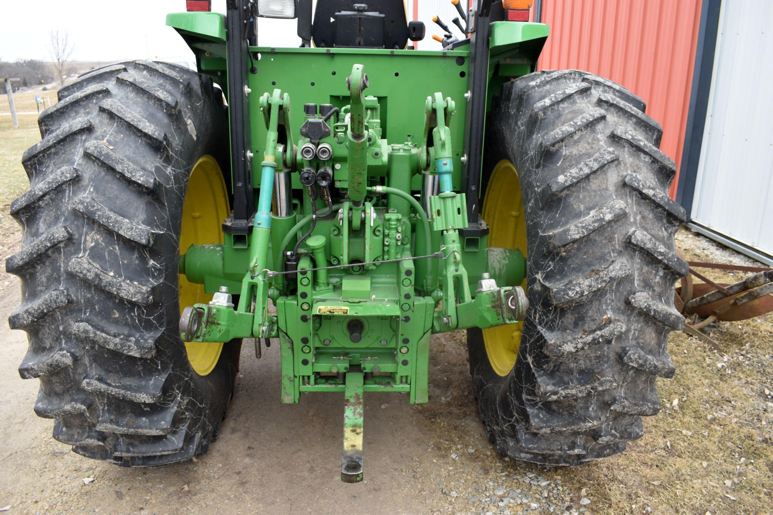 1993 John Deere 6400 2WD, Open Station, Power Quad, 1,478 Actual Hours, 18.4x34, 3pt, 2hyd, 540/1000