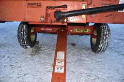 Meyers 4516 TSS Forage Box, 16’, Unload Extension With Meyers 1200 Series Running Gear, 12 Ton Tande