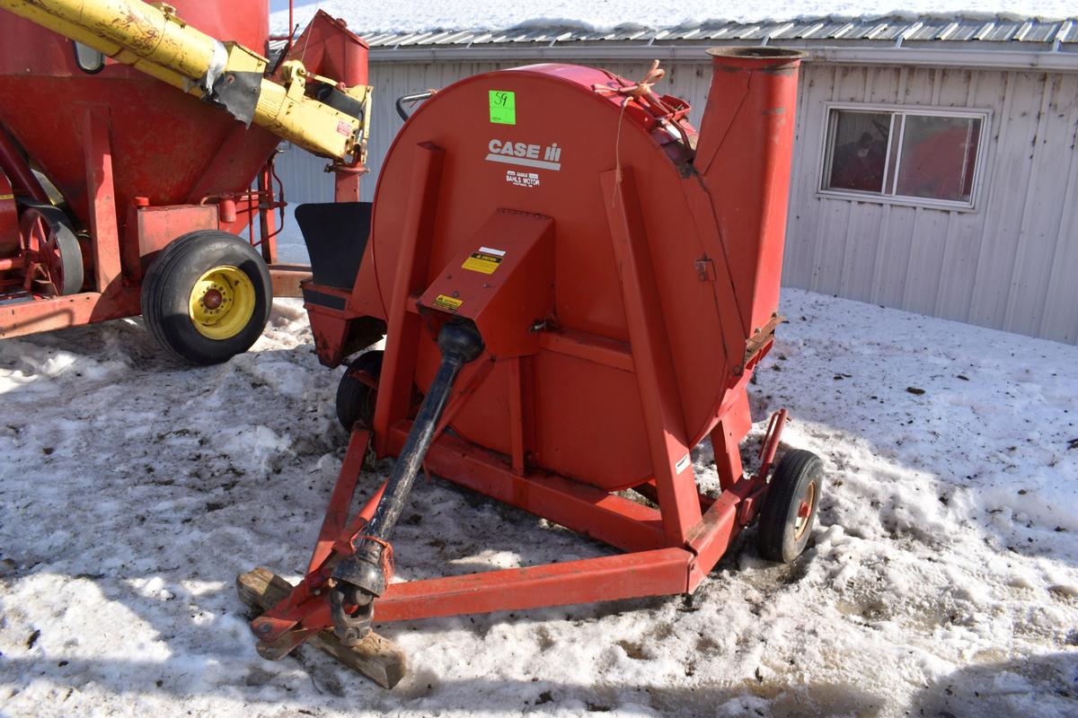 Case IH 600 Silage Blower 540PTO, New Band 2 Years Ago, Good Condition, SN: CCD0010814