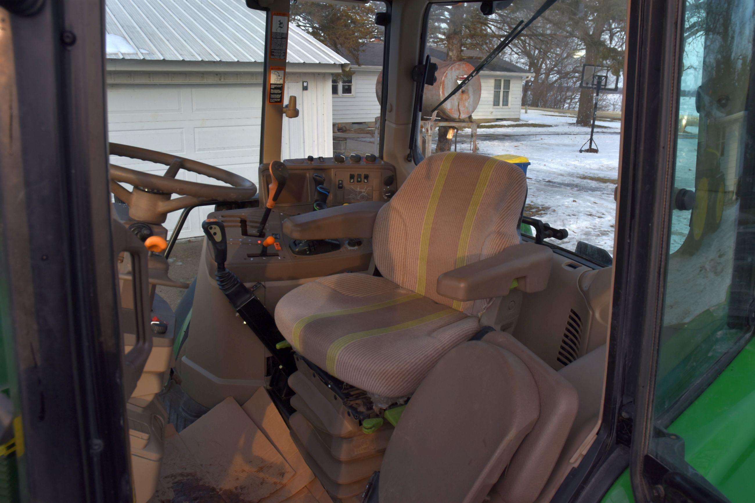 2010 John Deere 7330 MFWD, 3,298 Hours, 20 Speed PowerQuad Plus, 480/80/R38 50%, 3hyd, PTO, Left Han