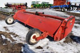 Case IH Model 60 Stalk Shredder, 14’ 1000PTO, 2 Wheel Transport, Hood Has Rock Dents, SN: U0004066