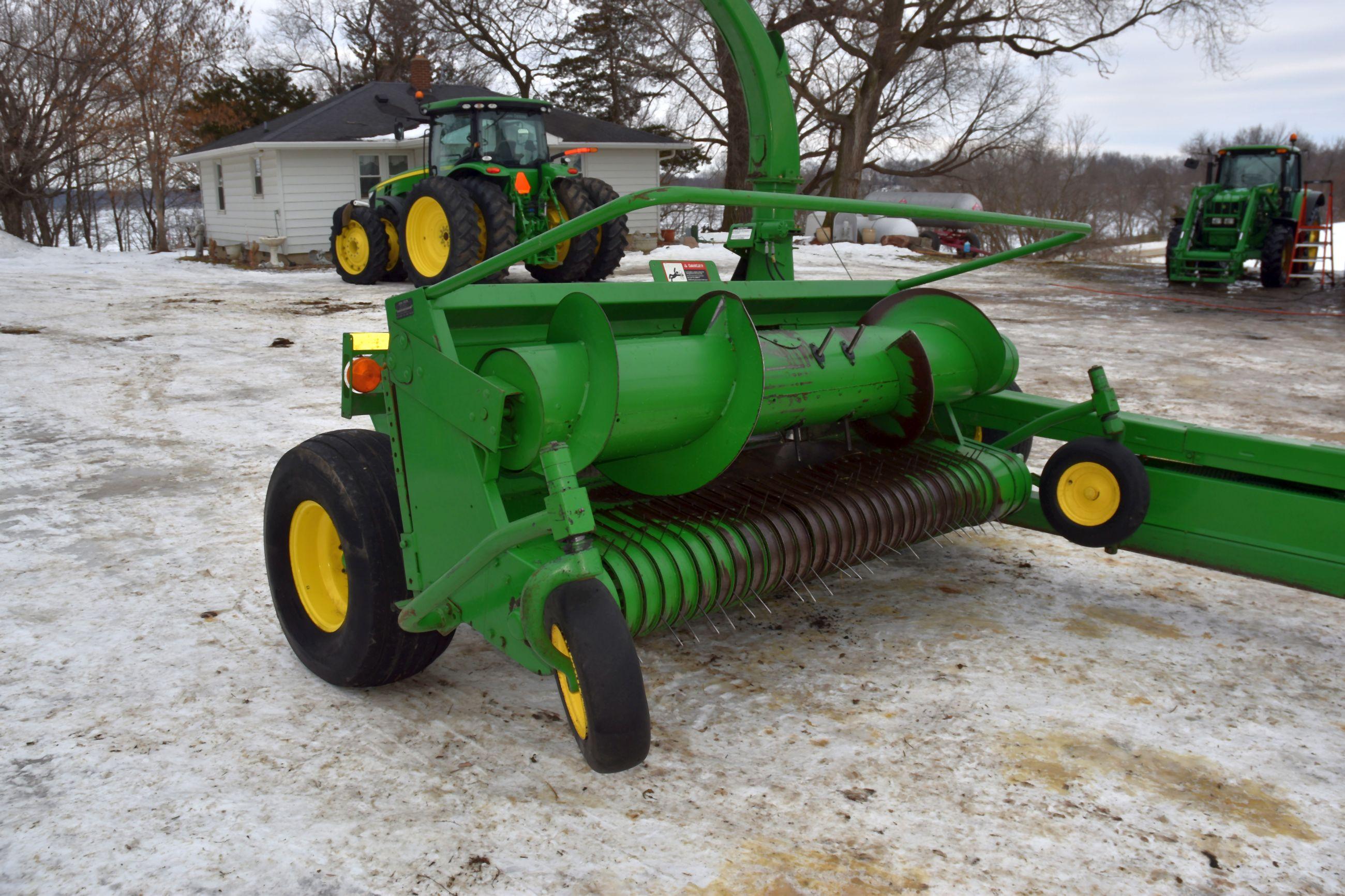 2010 John Deere 3975 Forage Harvester Horning Crop Processor, Intelligaurd, Hydraulic Spout, Hydraul