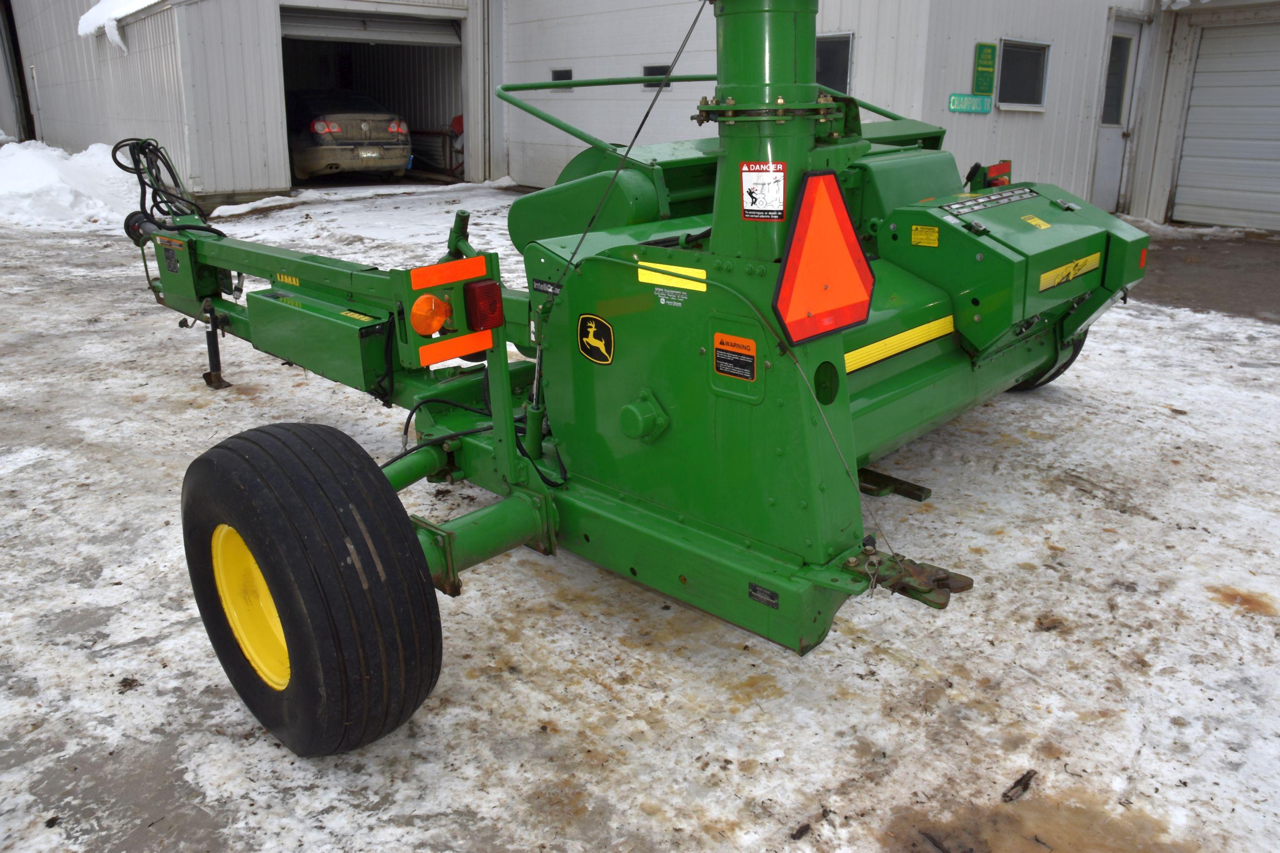 2010 John Deere 3975 Forage Harvester Horning Crop Processor, Intelligaurd, Hydraulic Spout, Hydraul