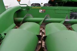 2010 John Deere 608C Stalk Master Corn Head, Chopping Head, 8 Row 30”, Dual PTO, Row Sense, Hydrauli