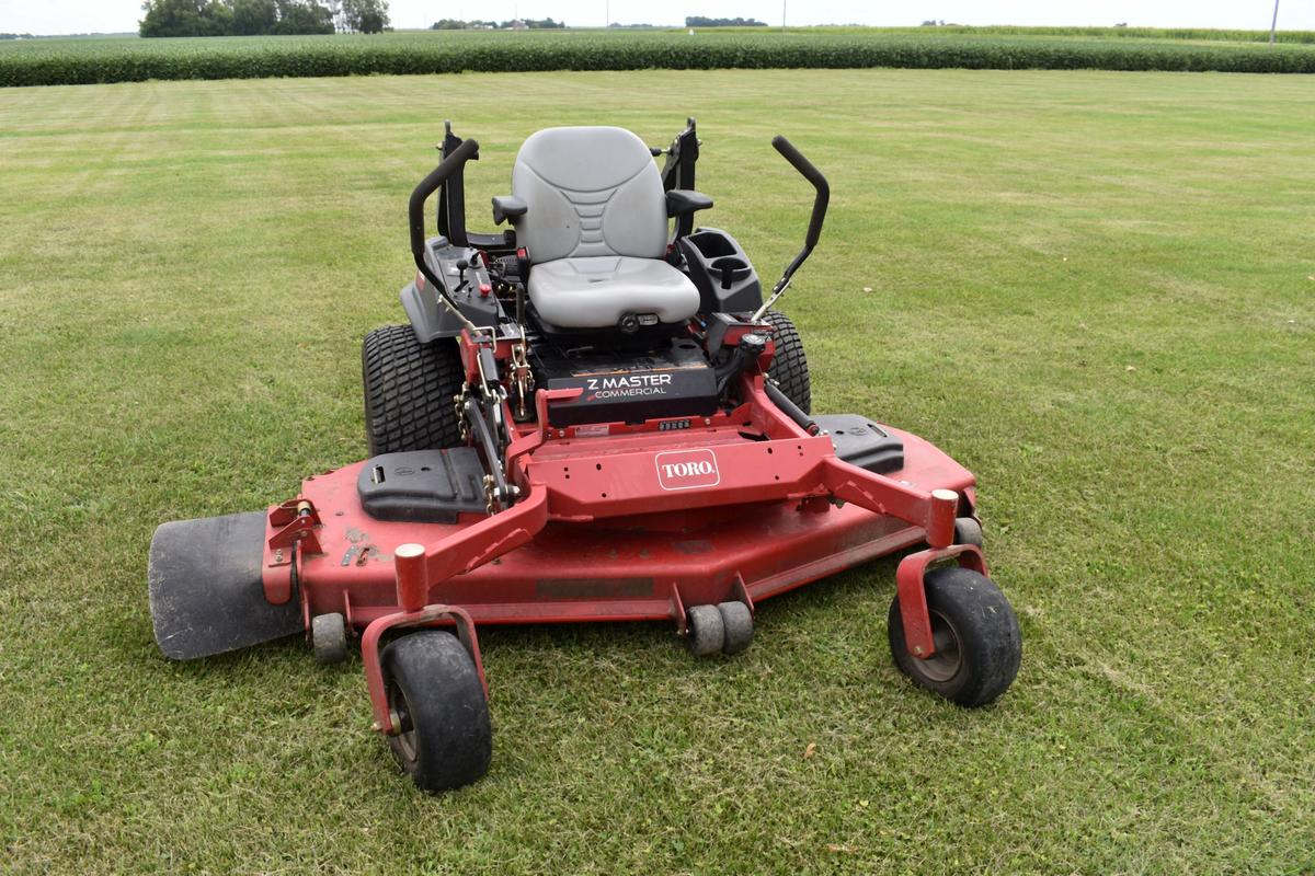 2018 Toro Z Master Commercial Zero Turn Lawn Mower, 3000 Series, 72” Deck, 191 Hours, Kohler Command