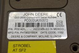 John Deere GS3 2630 Screen, SF2 AutoTrac, Row Sense, Section Control, SN: PCGU2UA350572