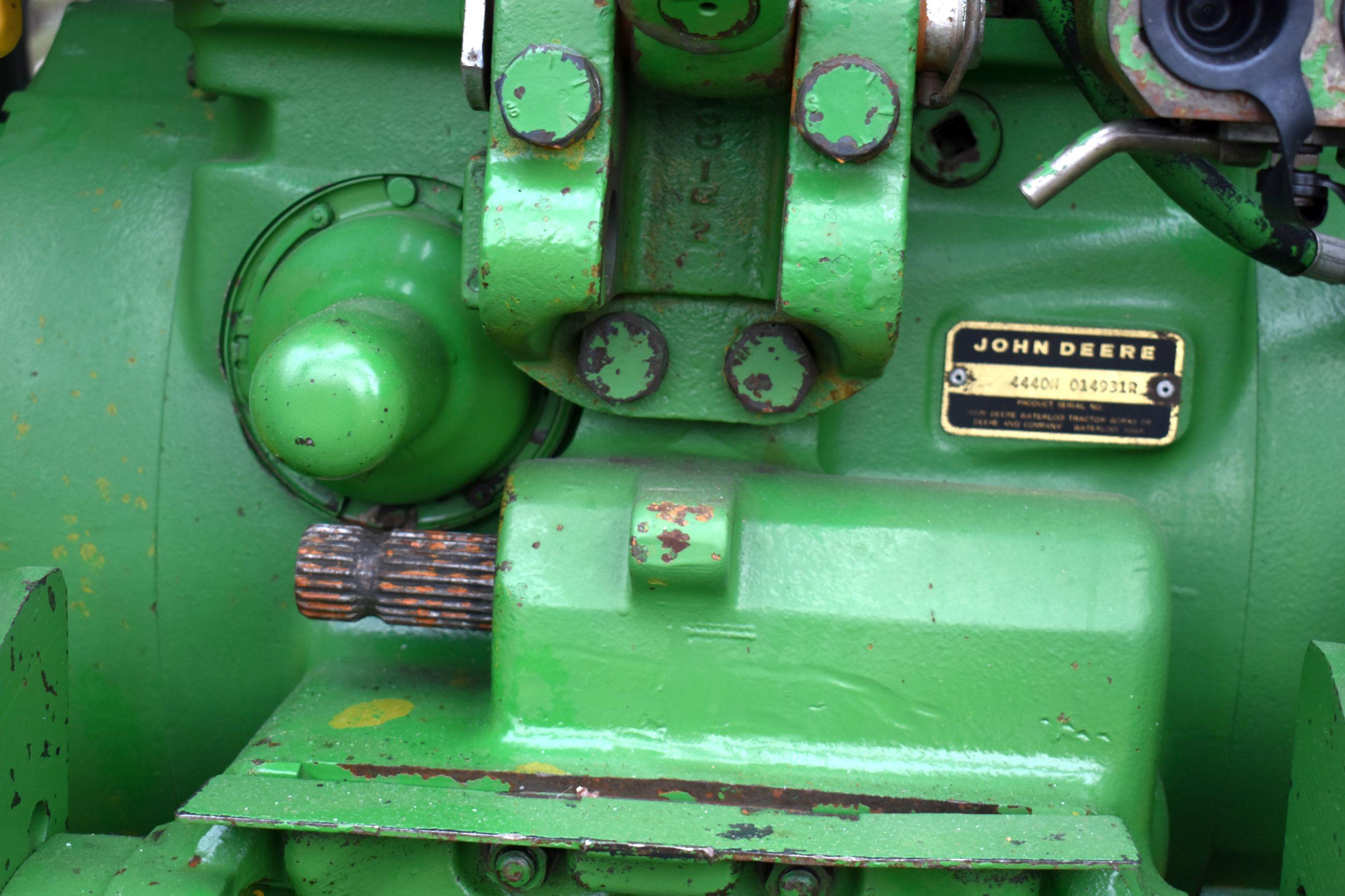 1979 John Deere 4440, Quad Range, 6,633 Actual One Owner Hours, 18.4-38 With Axle Duals, 2 Hydraulic