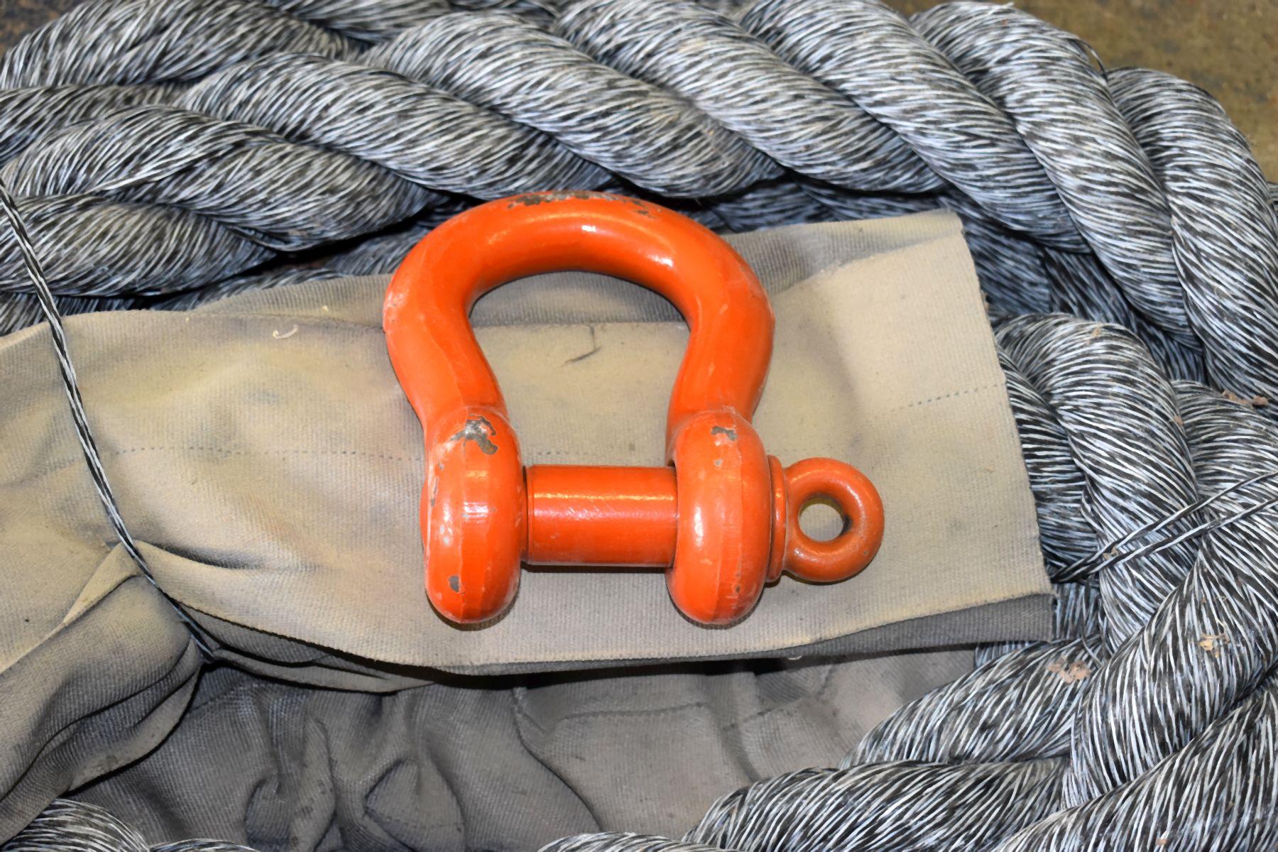 Nylon Tractor Tow Rope With HD Clevis