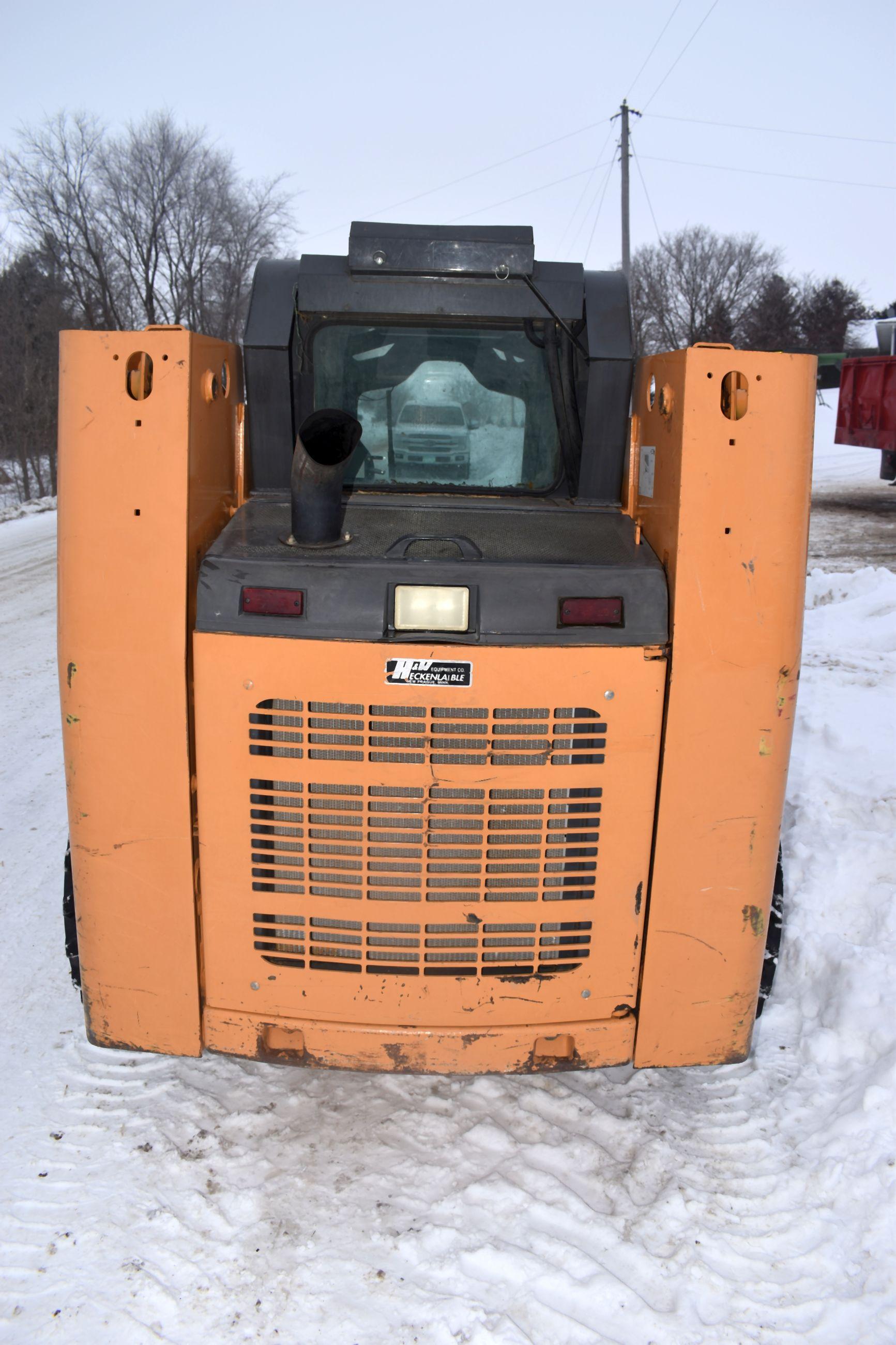 2005 Case 430 Skid Loader, 2,006 Actual Hours, Cab, Heat, Aux Hyd, Quick Attach, Hand Controls, SN: