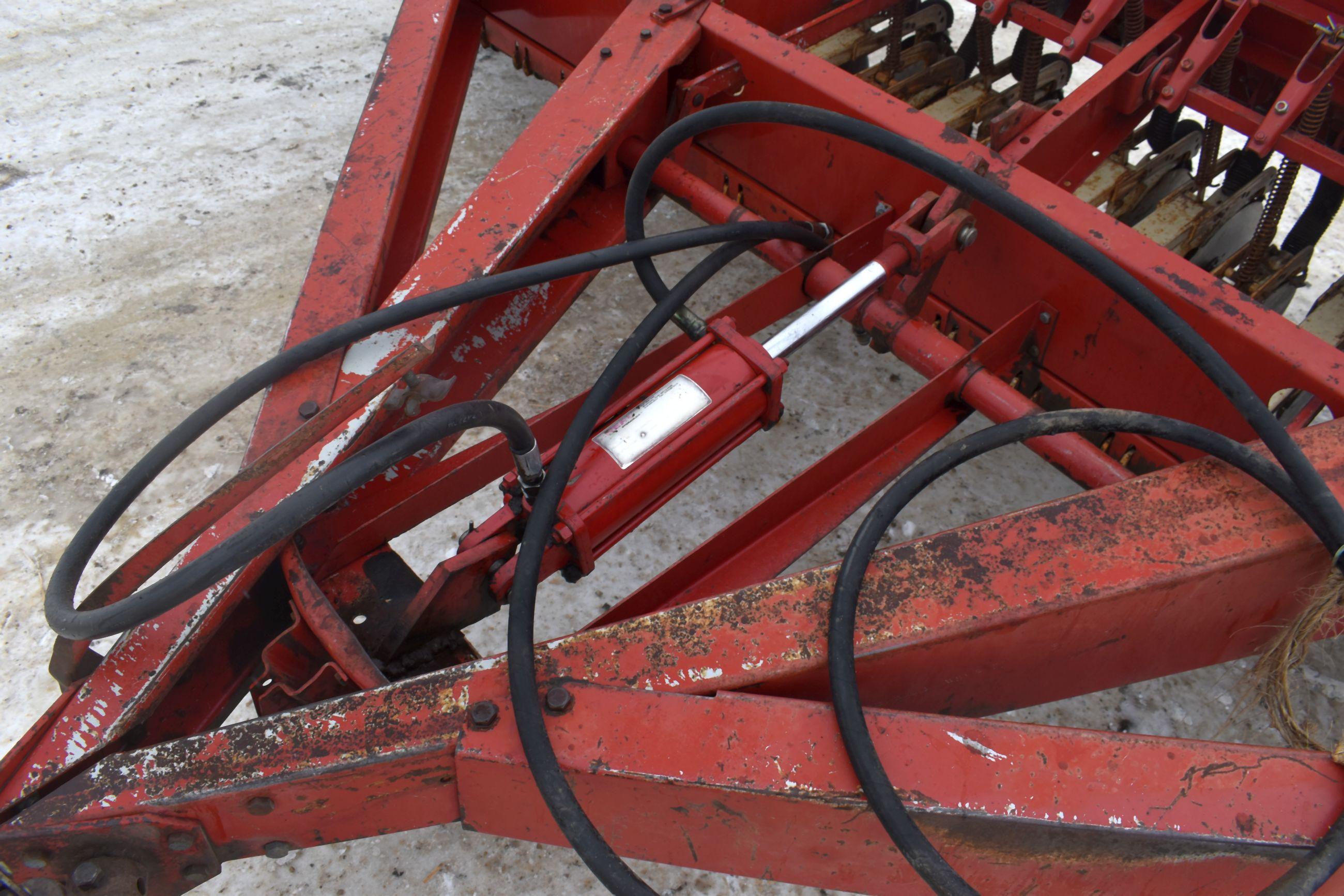 IHC 510 Grain Drill, 12’ x 6” Spacings With Small Seed Attachment, Hydrualic Lift, 7.5x20 Tires, SN: