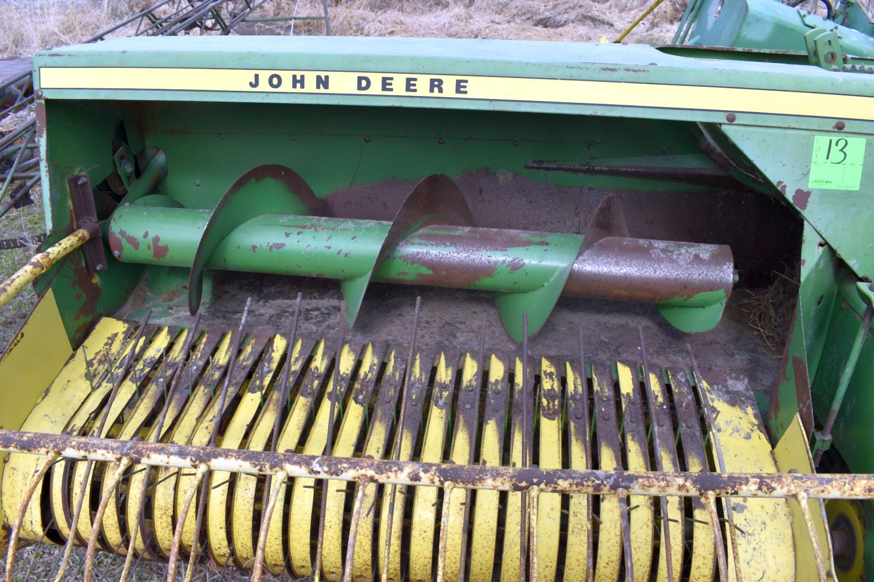 John Deere 346 Baler With Hydraulic Kicker, 540PTO