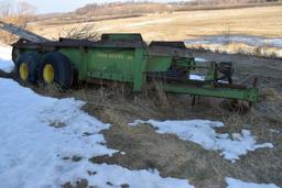 John Deere 780 Hydro Push Manure Spreader, Tandem Axle, Slop Gate, Poly Floor & Sides, Parts Machine