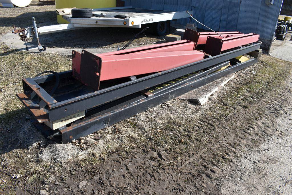 4 Post Car Hoist, 12,000 LB Capacity, AC12402 Model, 2HP, Single Phase