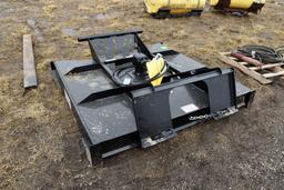 New/Unused Brute MFG 72" Brush Mower, Universal Sk