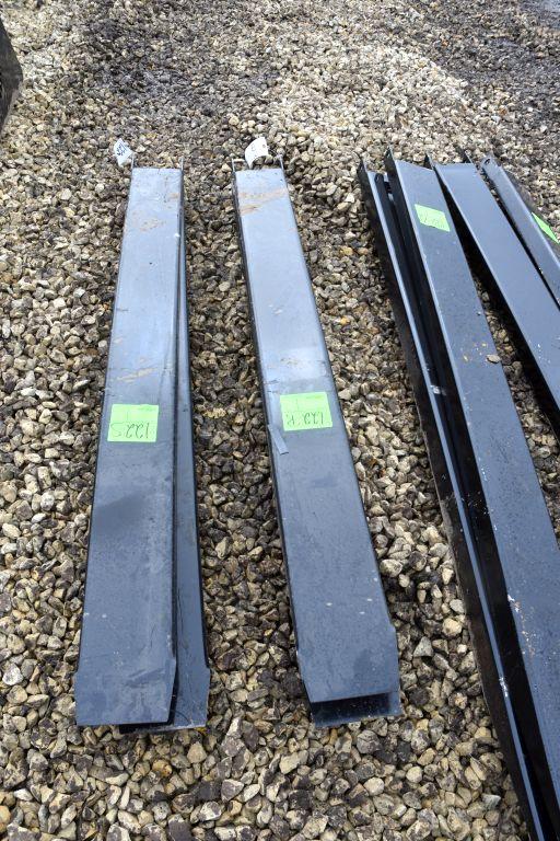 New/Unused Brute 6' Set Of Pallet Fork Extensions