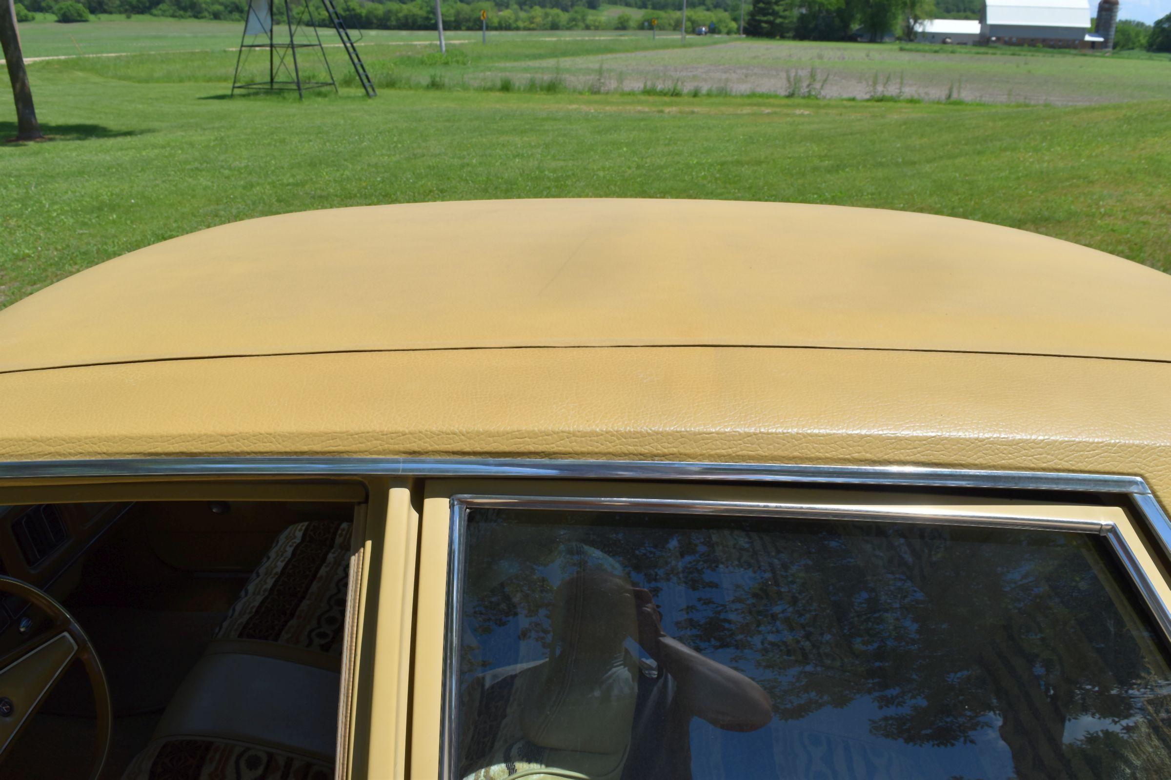1976 Chrysler Newport 4 Door Car, 61,383 Miles, Original Miles, Clothe Interior, 400ci Engine 4 Barr