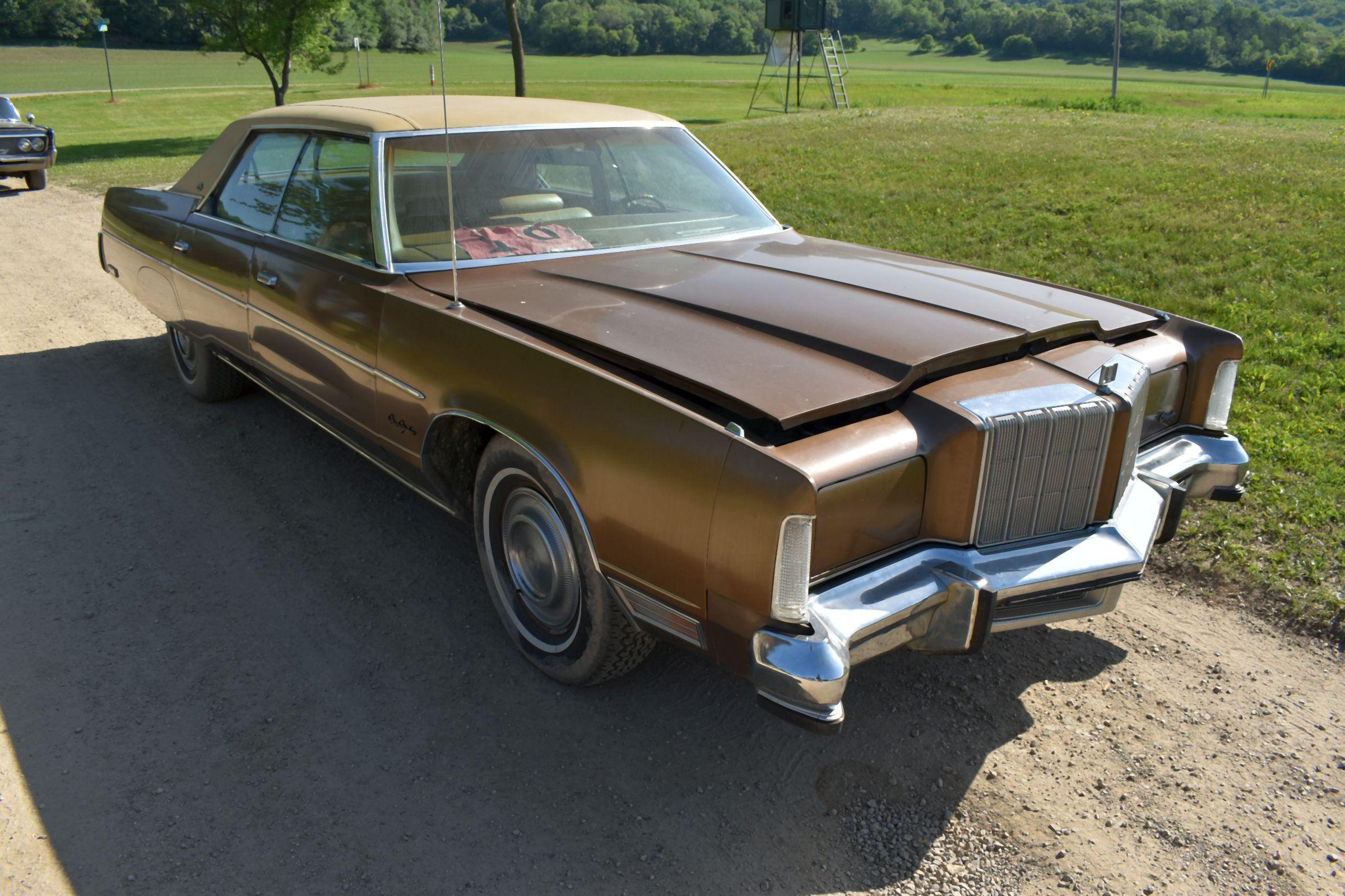 1978 Chrysler New Yorker 4 Door Car, 34,530 Miles Showing, 400ci Engine, Auto Transmission, Vinyl To