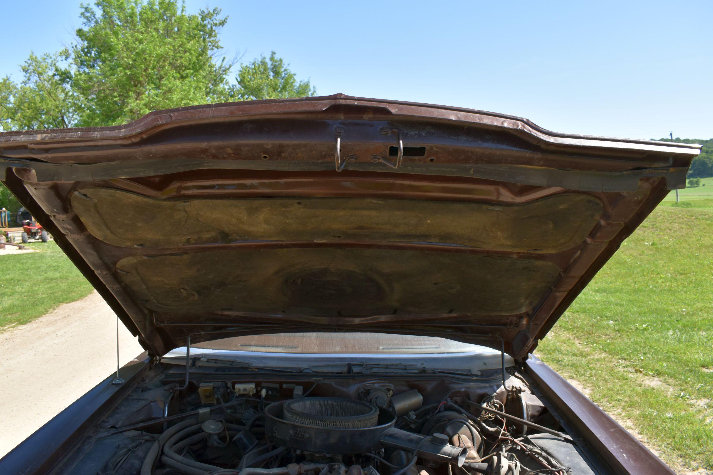 1978 Chrysler New Yorker 4 Door Sedan, 22,650 Miles Showing, Leather Interior, Auto Transmission, 44