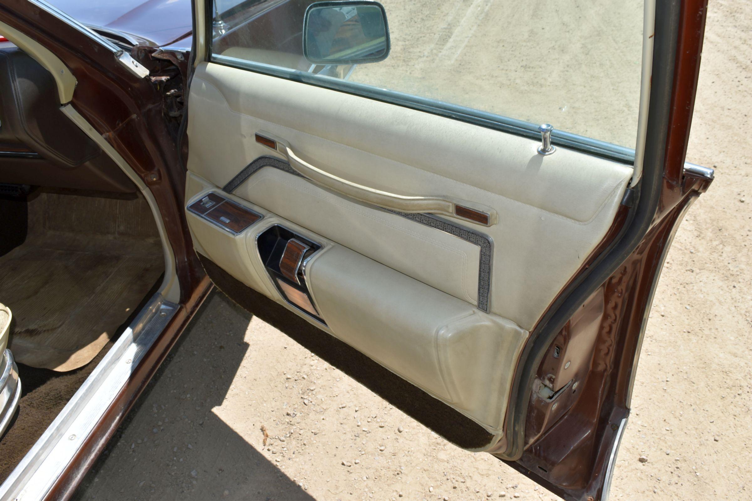 1975 Chrysler New Yorker 4 Door Car, 64,484Original Miles,Cloth Interior, 440ci Engine, Auto Transm