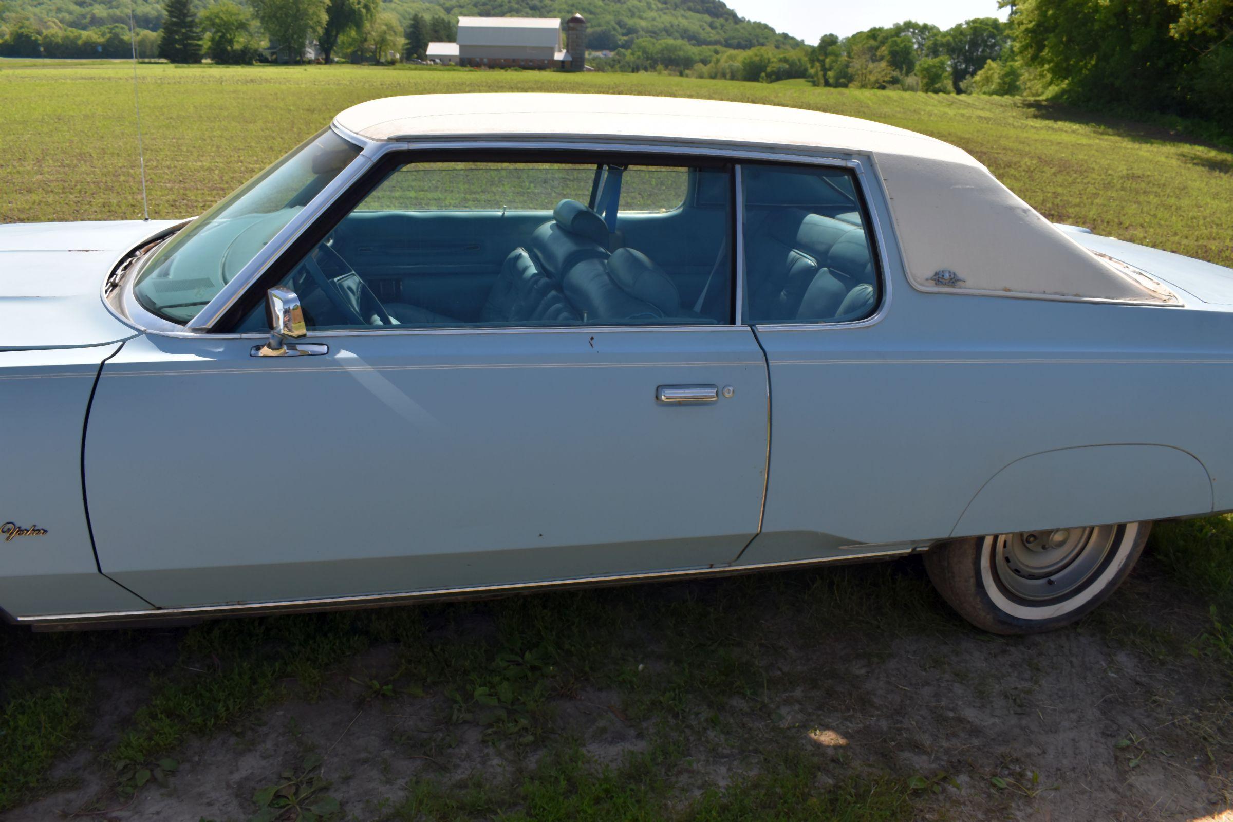1977 Chrysler New Yorker 2 Door Car, 26,114 Miles, Original Miles, Vinyl Top, 440ci Engine, Auto Tra