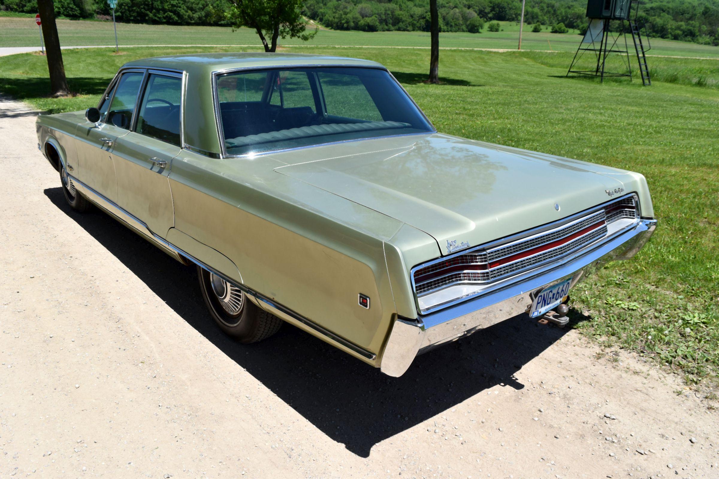 1968 Chyrsler New Yorker 4 Door Car, 67,950 One Owner Original Miles, 440ci Engine, Auto Transmissio