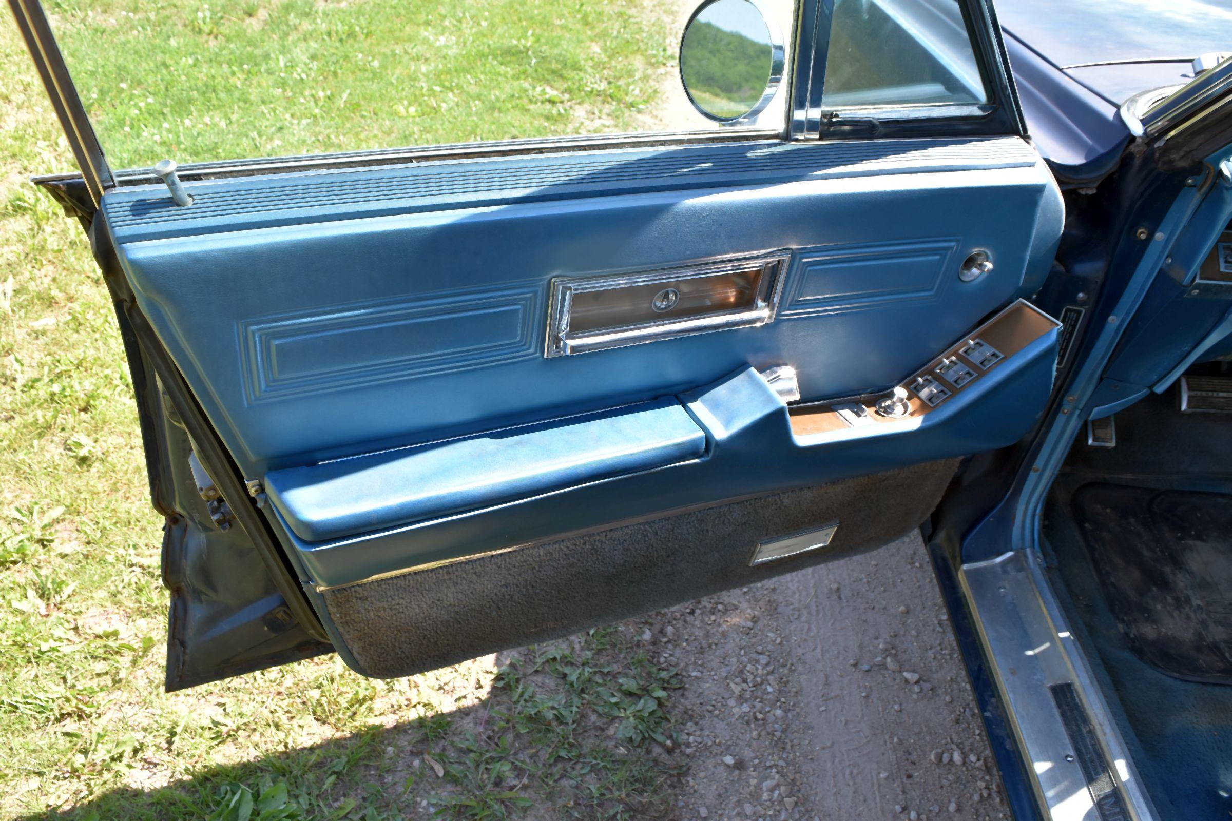 1968 Chrysler Imperial 4 Door Car, 96,355 Original Miles, 440ci Engine, New Transmission Auto, Blue