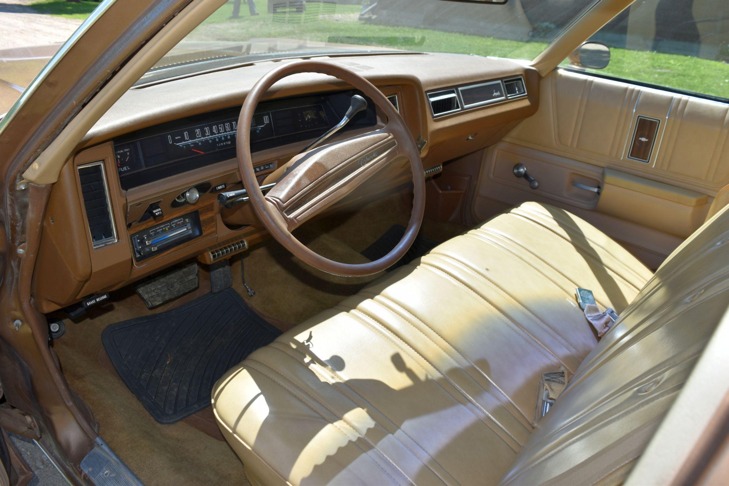 1976 Chevrolet Impala Wagon 4 Door Car, 82,885 Miles, Original Miles, 400ci Engine, Auto Transmissio
