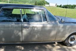 1965 Chrysler Crown  Imperial 4 Door Car, 62,391 Miles, Original Miles, Vinyl Top, Black Leather Int