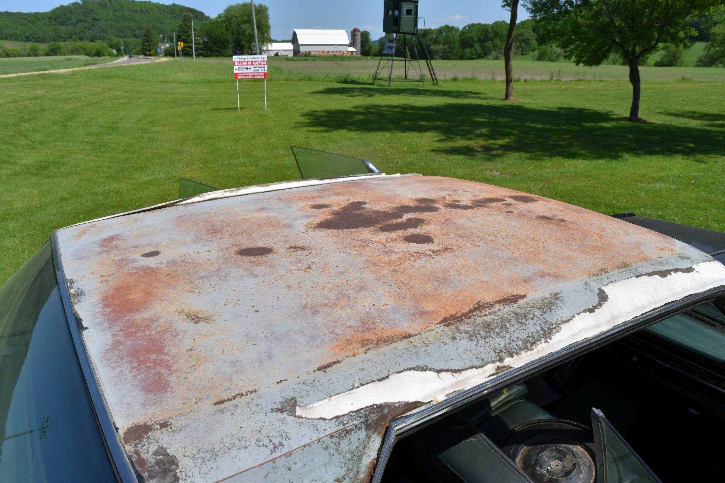 1968 Chrysler Imperial 4 Door Car, 42,647 Miles Showing, 440ci Engine, Auto Transmission, Leather In