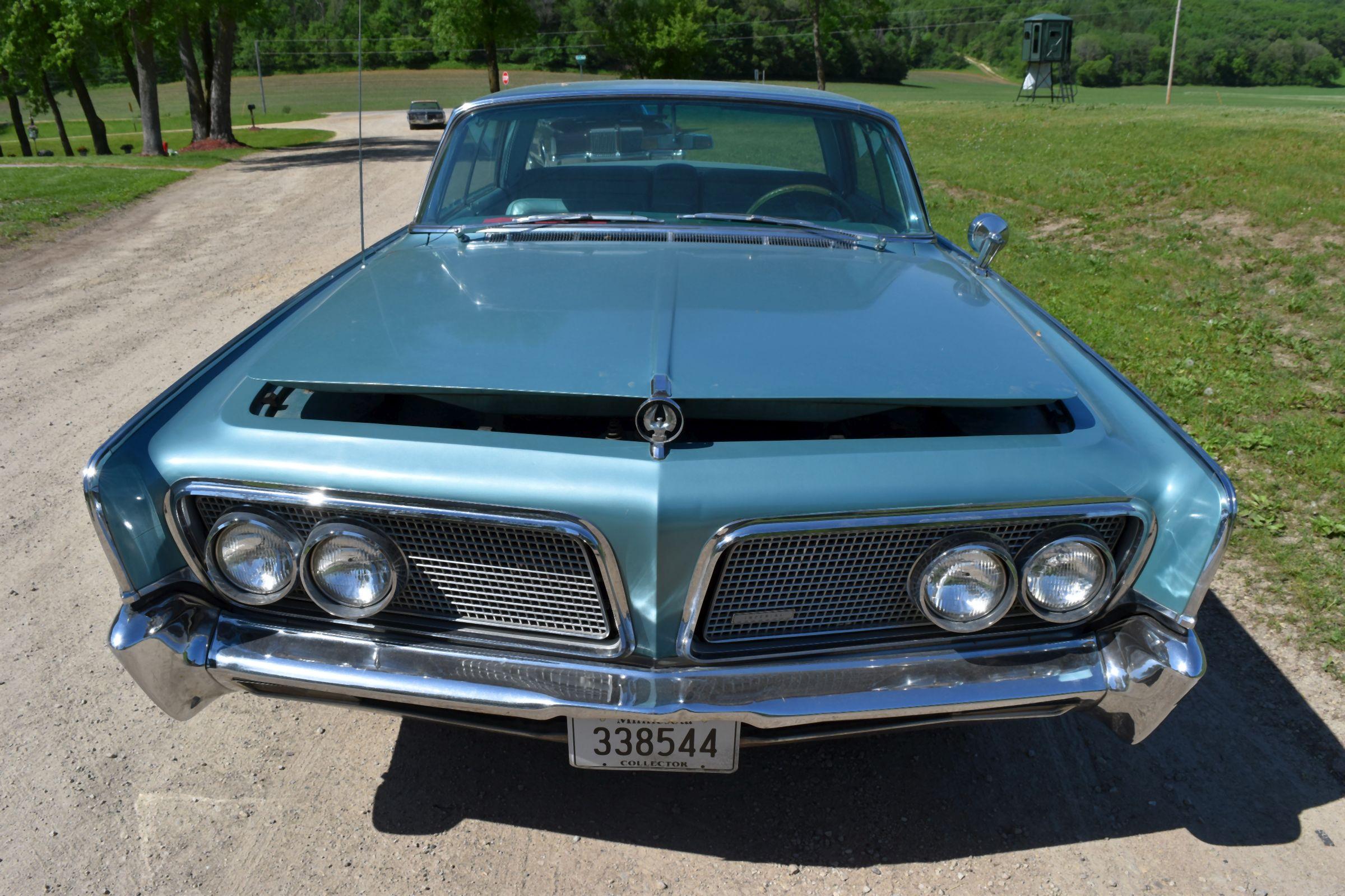 1964 Chrysler Imperial 4 Door Sedan, 92,877 Original Miles, 413ci Engine, Push Button Transmission,