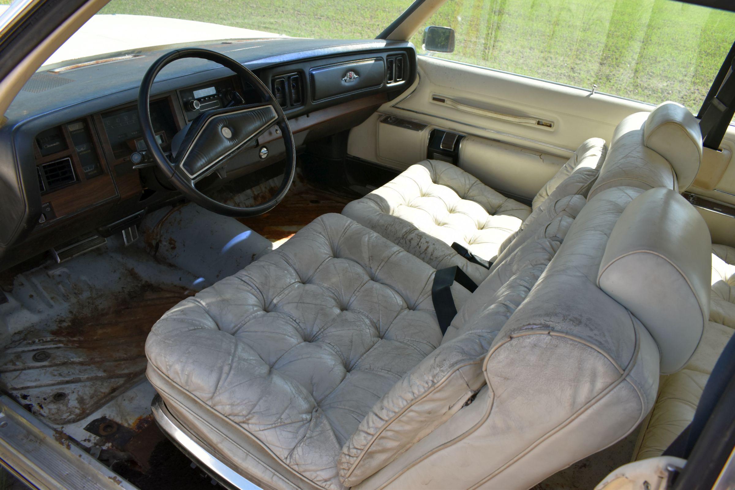 1978 Chrysler New Yorker 2 Door Car, 46,581 Miles, Original Miles, 400ci Engine, Auto Transmission,