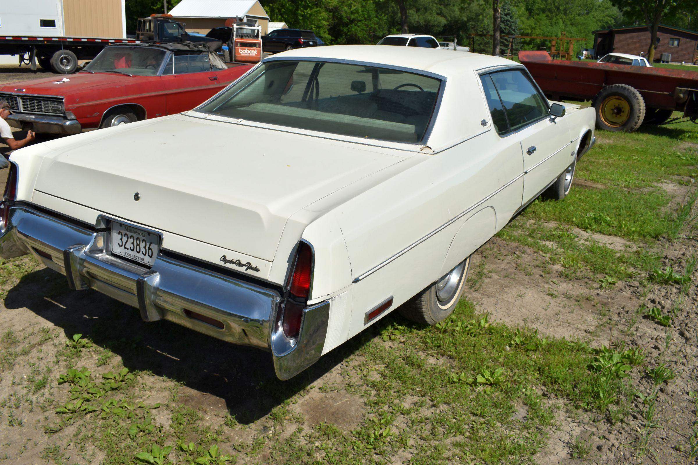 1978 Chrysler New Yorker 2 Door Car, 46,581 Miles, Original Miles, 400ci Engine, Auto Transmission,